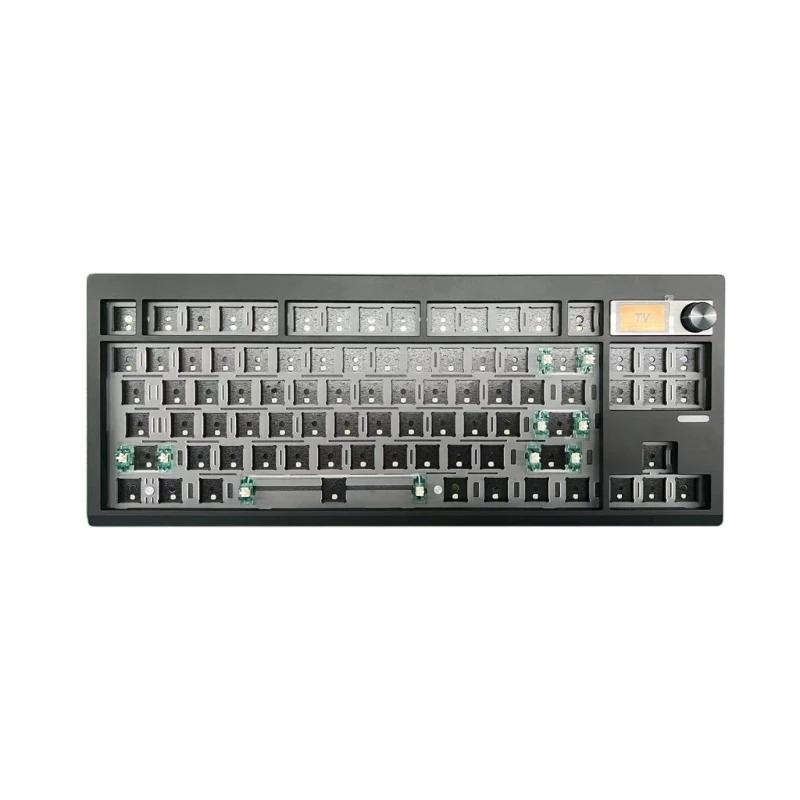 Kit de teclado personalizable GMK87, 87 teclas, BT5/2,4G/tipo C, mejora la productividad, intercambiable en caliente, fácil reemplazo de interruptores