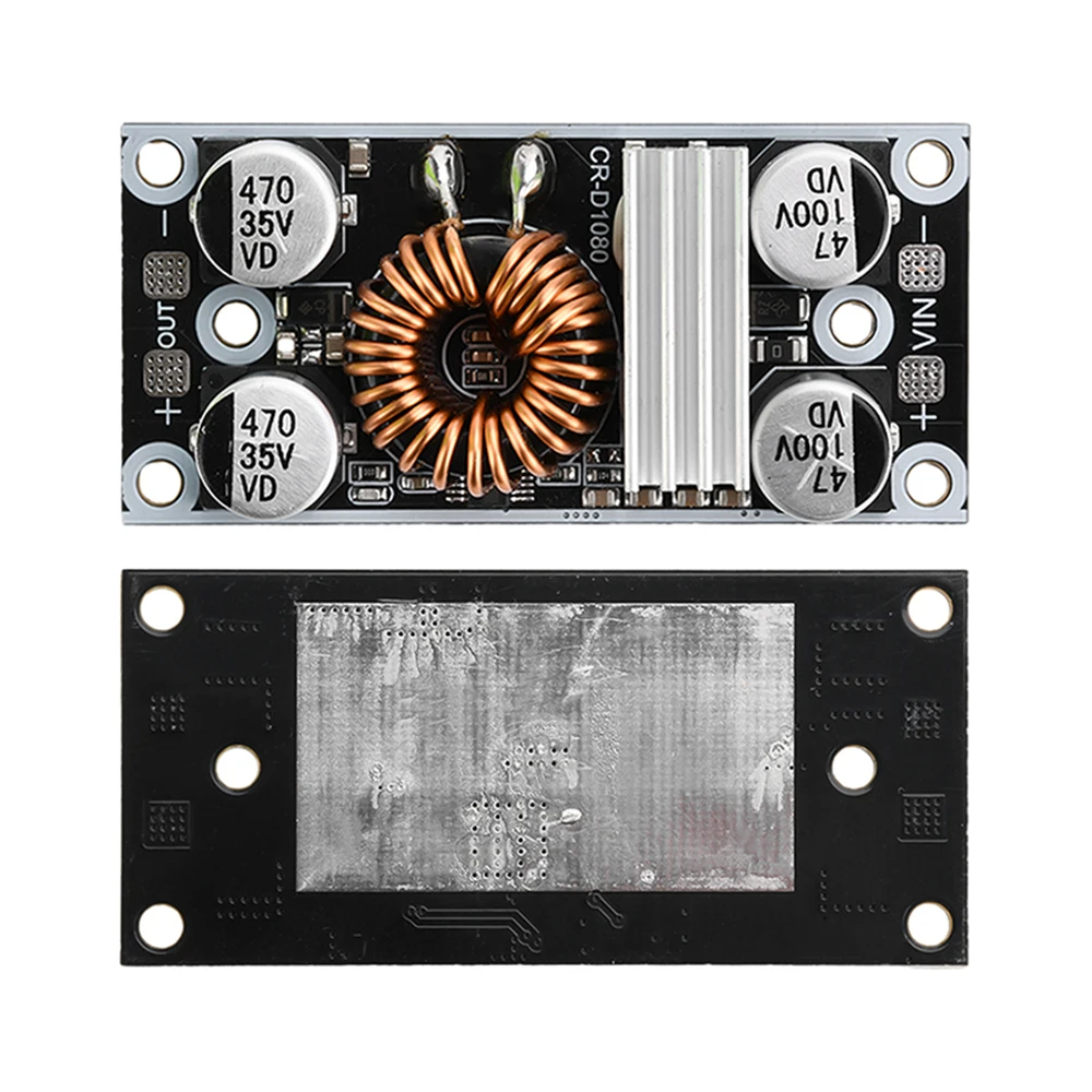 Módulo de potencia Buck de alta potencia DC-DC, convertidor CC de eficiencia 95%, salida de alta corriente, placa Buck de alto voltaje, 100V a 5V/12V/24V 8A - imagen 3