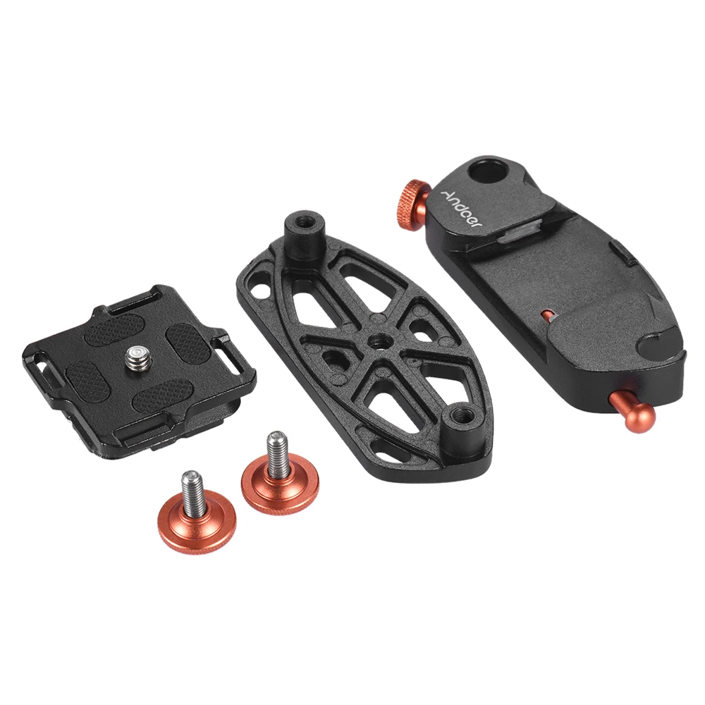 Hebilla de cinturón para cámara, clip de metal de liberación rápida para montaje de equipos - imagen 5