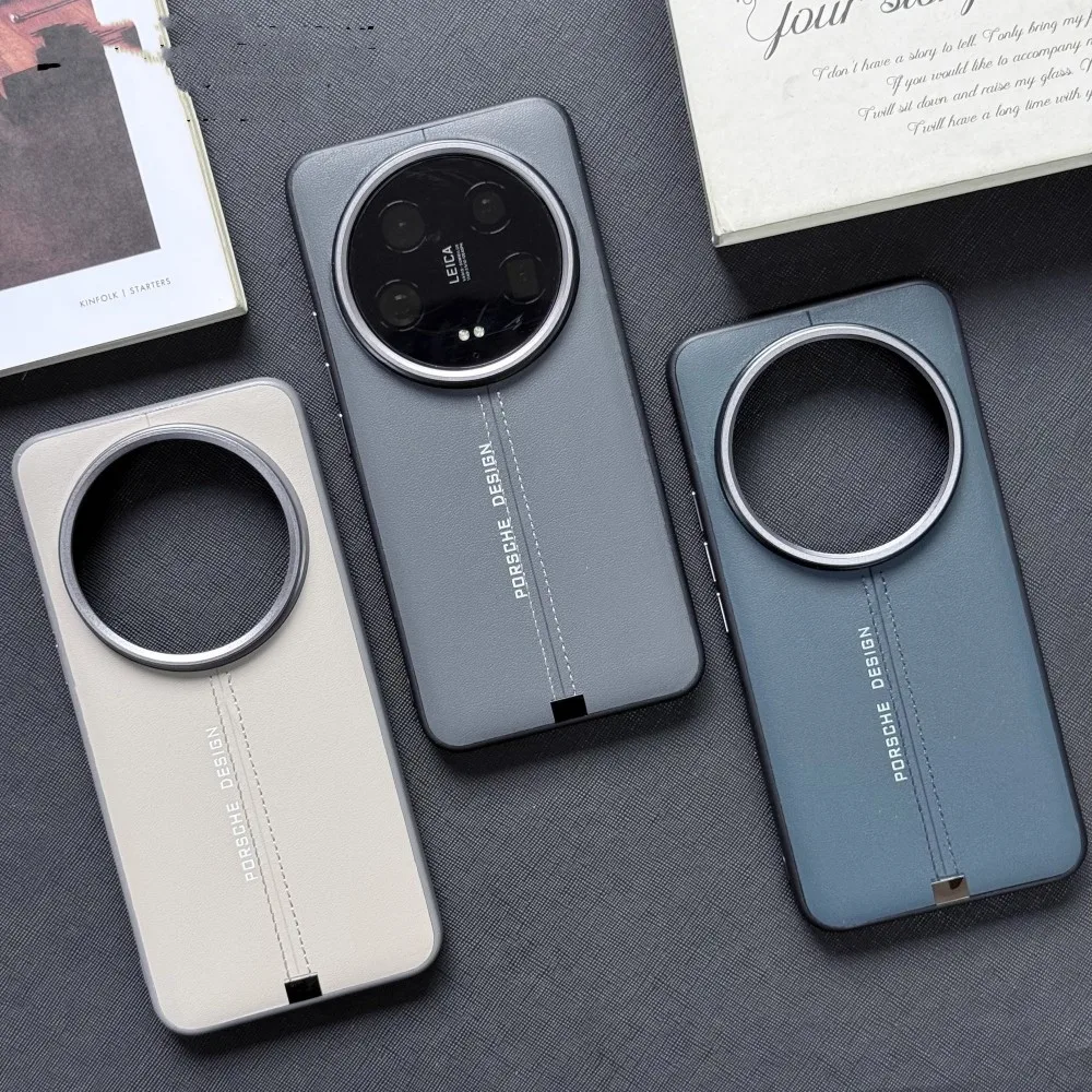 Para Huawei Honor Magic 7 Pro funda de lujo de cuero PU magnético carga inalámbrica funda protectora trasera para Magci 7 Lite 7Pro Shell