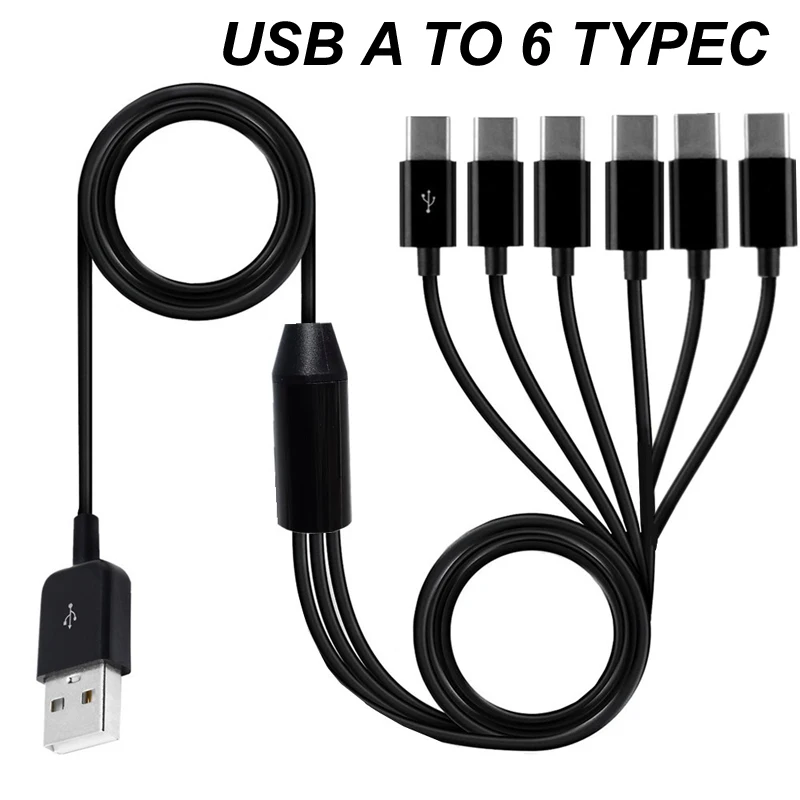 USB TO 6 TYPEC
