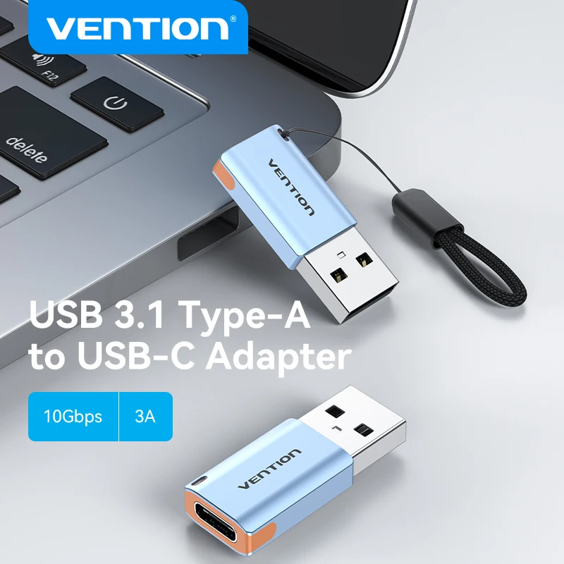 Adaptador USB-C OTG Macho a Hembra para Smartphone y PC