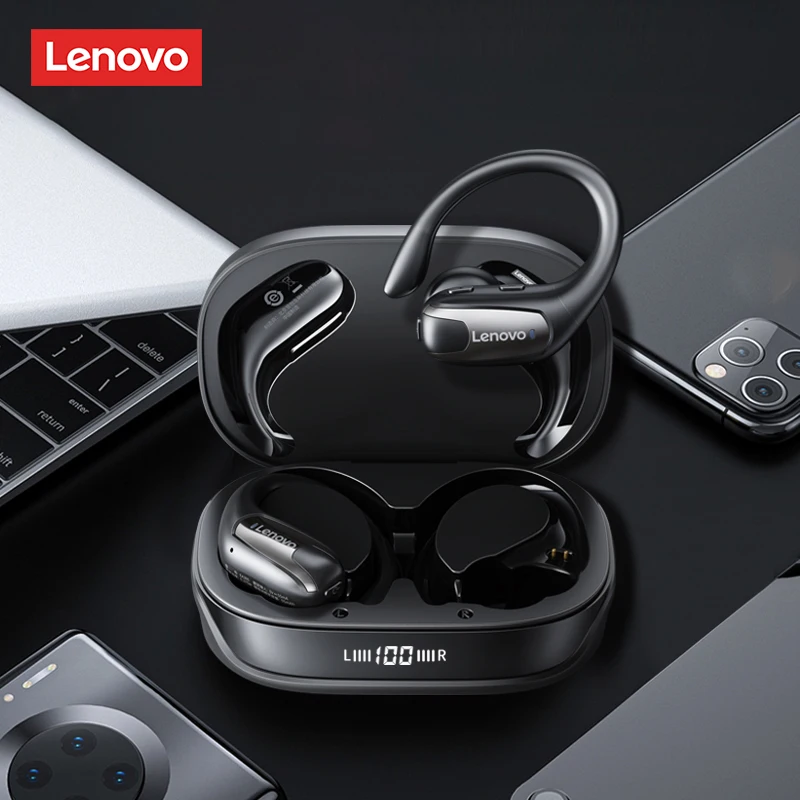 Lenovo EA305 OWS auriculares inalámbricos Bluetooth V5.4 batería de larga duración auriculares deportivos impermeables auriculares para juegos de baja latencia LP75