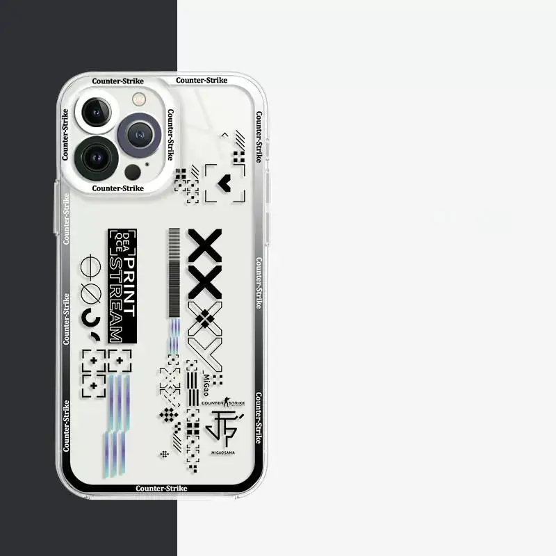 Funda de teléfono transparente para Samsung Galaxy S24 Ultra S23 FE S20 S21 S22 Plus A54 5G A55 A35 A25 A14 A15 A24 A34 - imagen 4