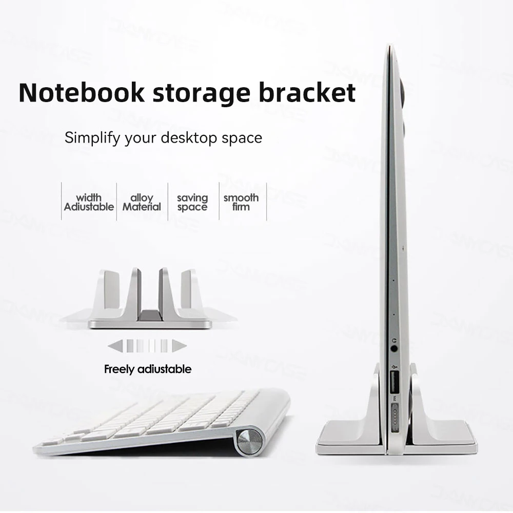 Soporte Vertical Aluminium MacBook Air/Pro – Ajustable