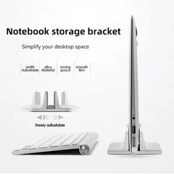 Soporte Vertical Aluminium MacBook Air/Pro – Ajustable
