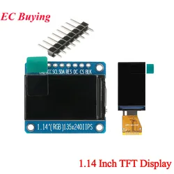 Pantalla TFT IPS ST7789 1,14″ para Arduino SPI 135 × 240