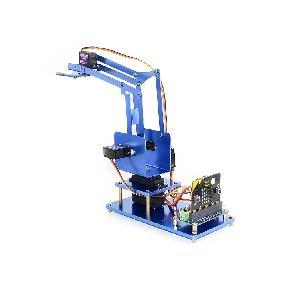 Waveshare 4-DOF Metal Robot A-rm Kit para micro:bit Bluetooth Control remoto nueva llegada - imagen 5