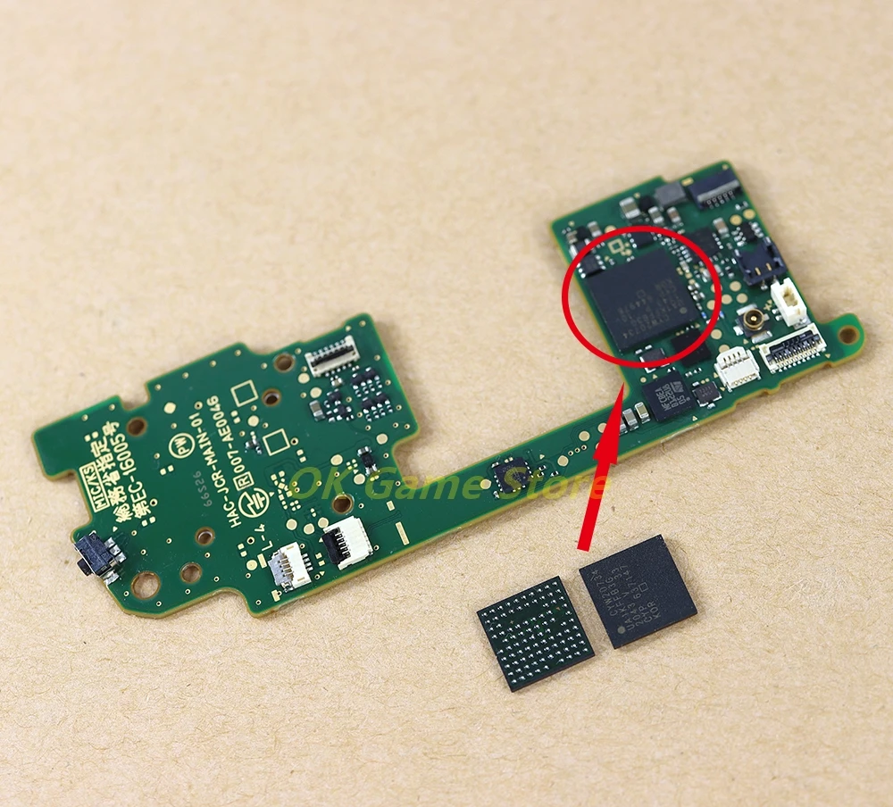 1 Uds Original nuevo reemplazo Control IC CYW20734 CYW20734UA1KFFB3G Chip para NS Nintendo Switch Joycon - imagen 5