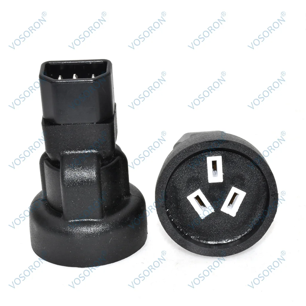 IEC 320 C13 a SAA Australia Adaptador de corriente hembra de 3 pines para PDU UPS AC PLUG CONVERTIDOR 10a 250v AC WA-0138 - imagen 3