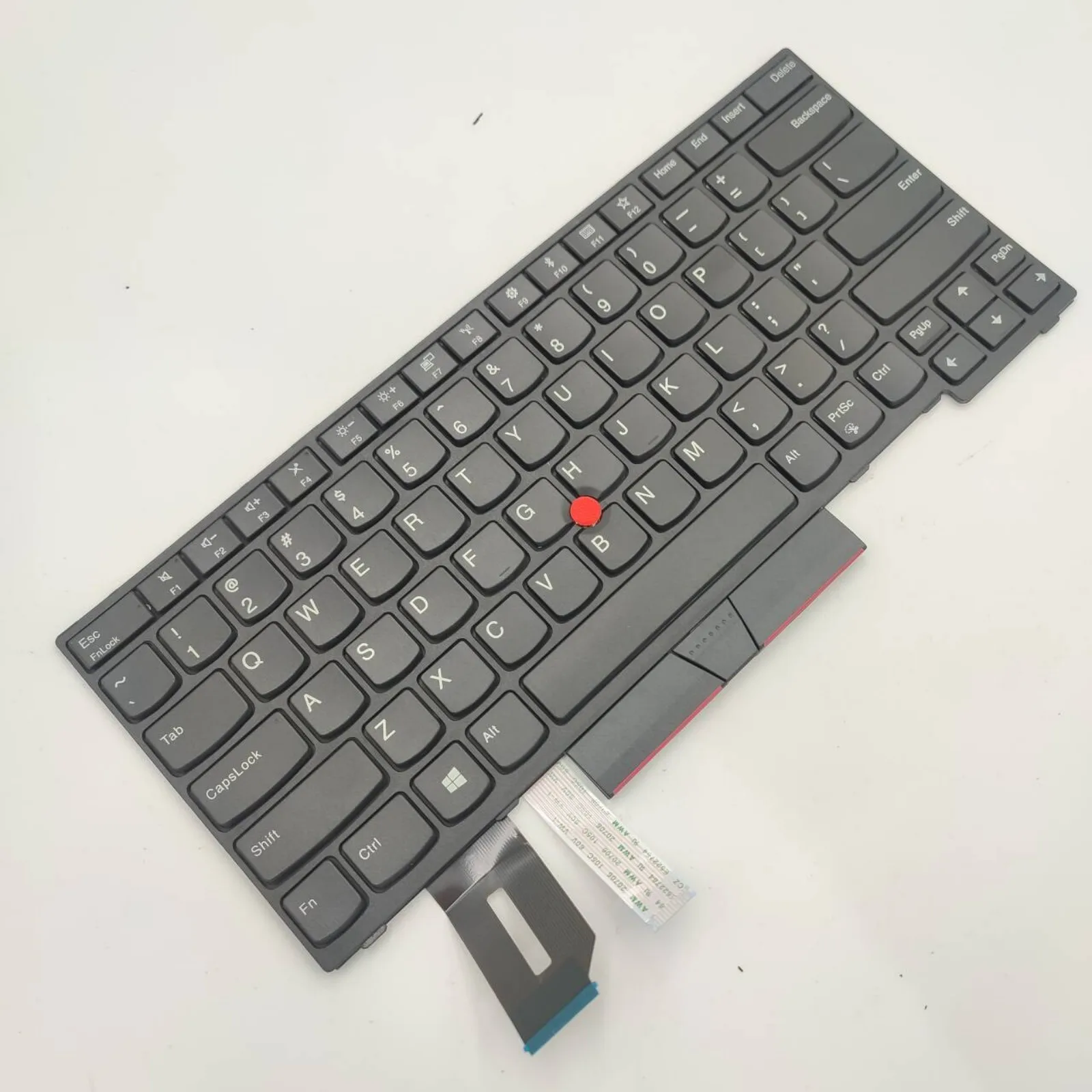 Teclado de ordenador portátil con diseño estadounidense para Lenovo ThinkPad E480 E485 E490 E495 T480S T490 T495 - imagen 4