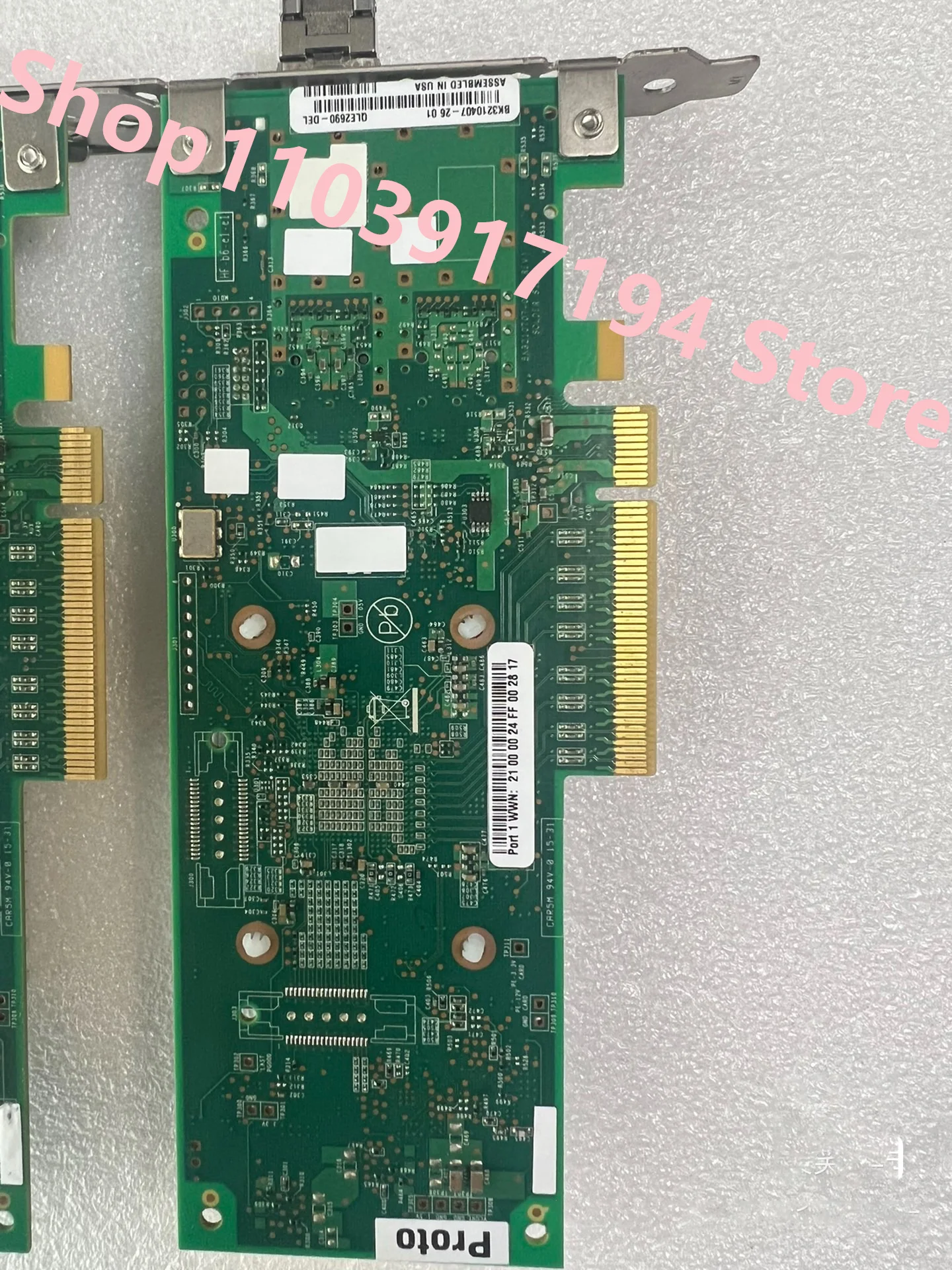 Tarjeta de red de fibra óptica HBA de una sola puerto QLE2690 16G FC QLE2690-DEL - imagen 3