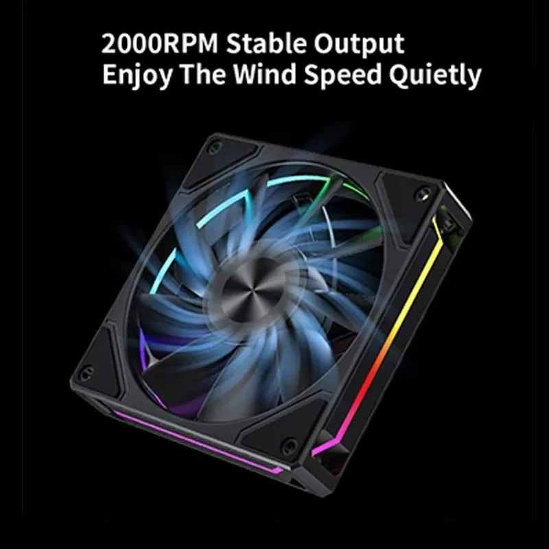 UPSIREN Walrus Glacier 120 pantalla Digital 6 tubos de calor de cobre torre doble ventilador torre aire CPU enfriador soporte LGA1851 AMD AM5 - imagen 5