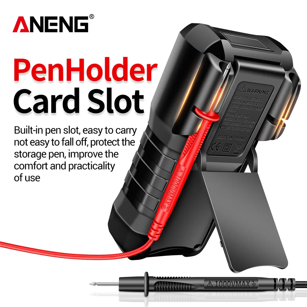 ANENG-multímetro Digital SZ301, multirango, voltaje CA/CC, resistencia de corriente, medidor de corriente Ohm automático, herramientas de prueba de capacitancia - imagen 3