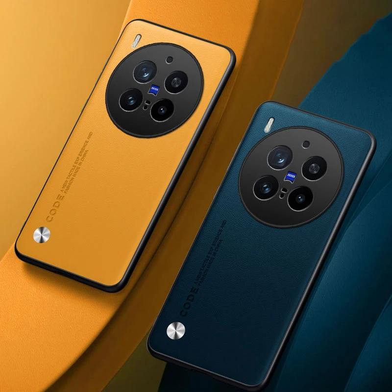 Funda de cuero PU de lujo para Vivo X300 Pro, funda trasera de silicona a prueba de golpes, funda de teléfono de protección completa para VivoX300 Pro X300Pro 5G - imagen 3