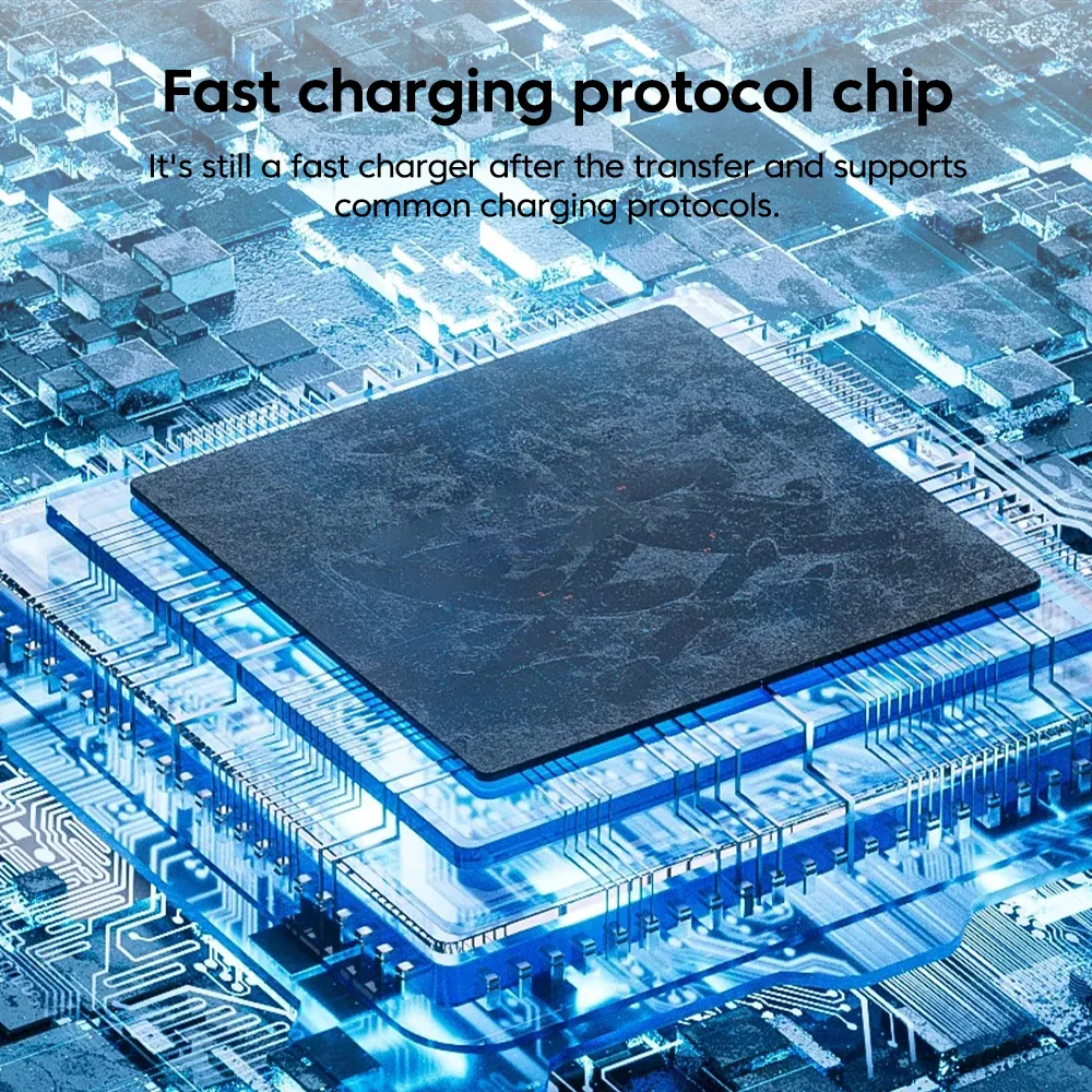 Crouch-Adaptador USB tipo C OTG de 100W, adaptador USB A macho A USB C hembra, transferencia de datos de carga rápida para auriculares móviles y portátiles - imagen 3