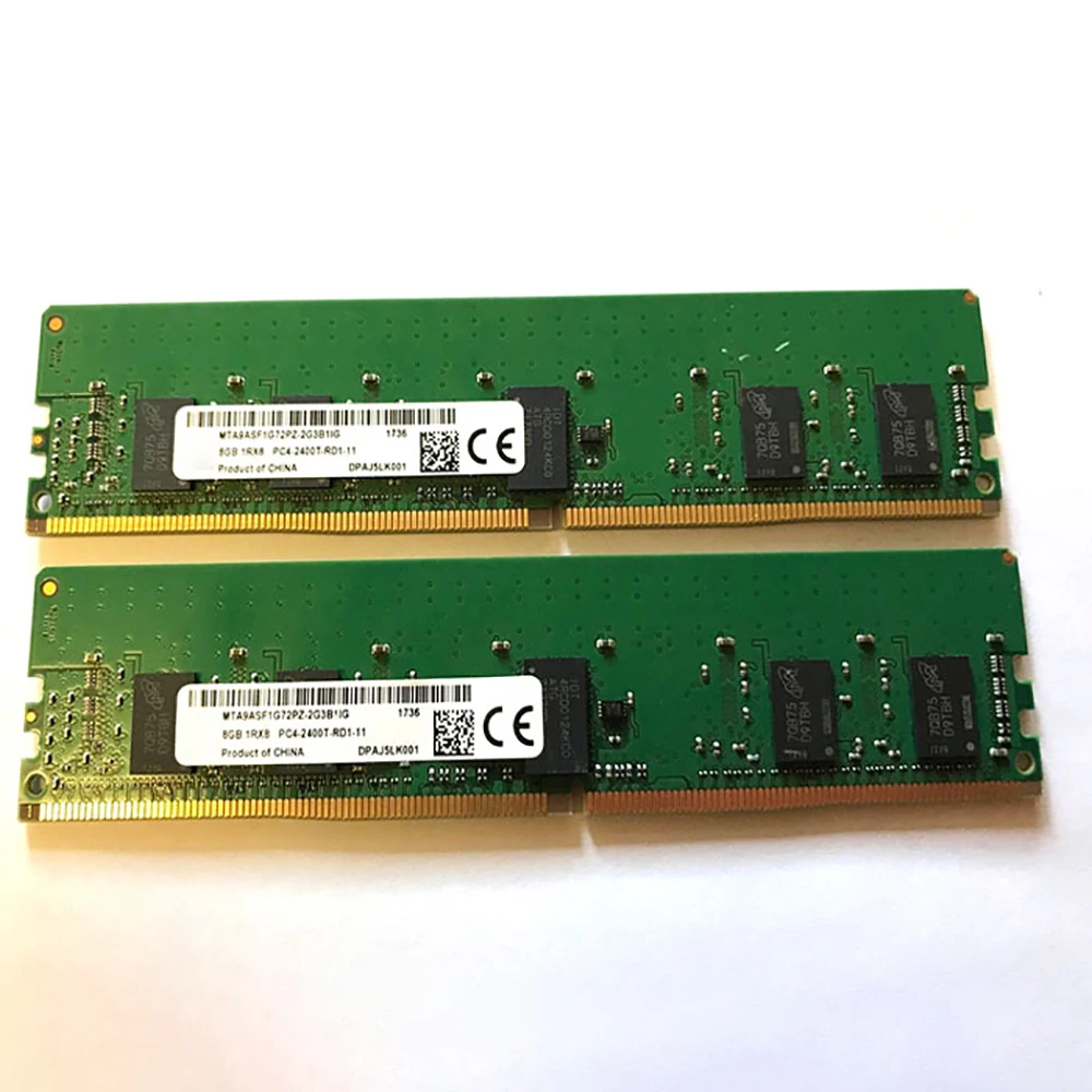 1 Uds RAM para MT 8G 8GB 1RX8 DDR4 2400 REG MTA9ASF1G72PZ-2G3B1 - imagen 4