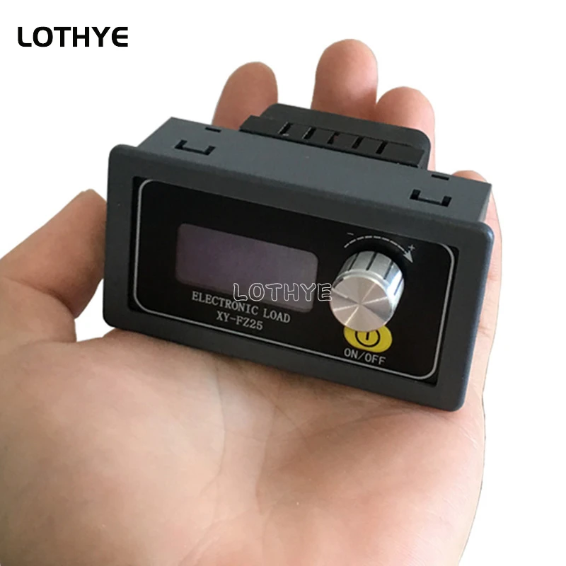 Carga electrónica de corriente constante, probador de batería, medidor de capacidad de descarga con comunicación TTL, FZ35, FZ25, 1,5 v ~ 25v, 5A, 35W