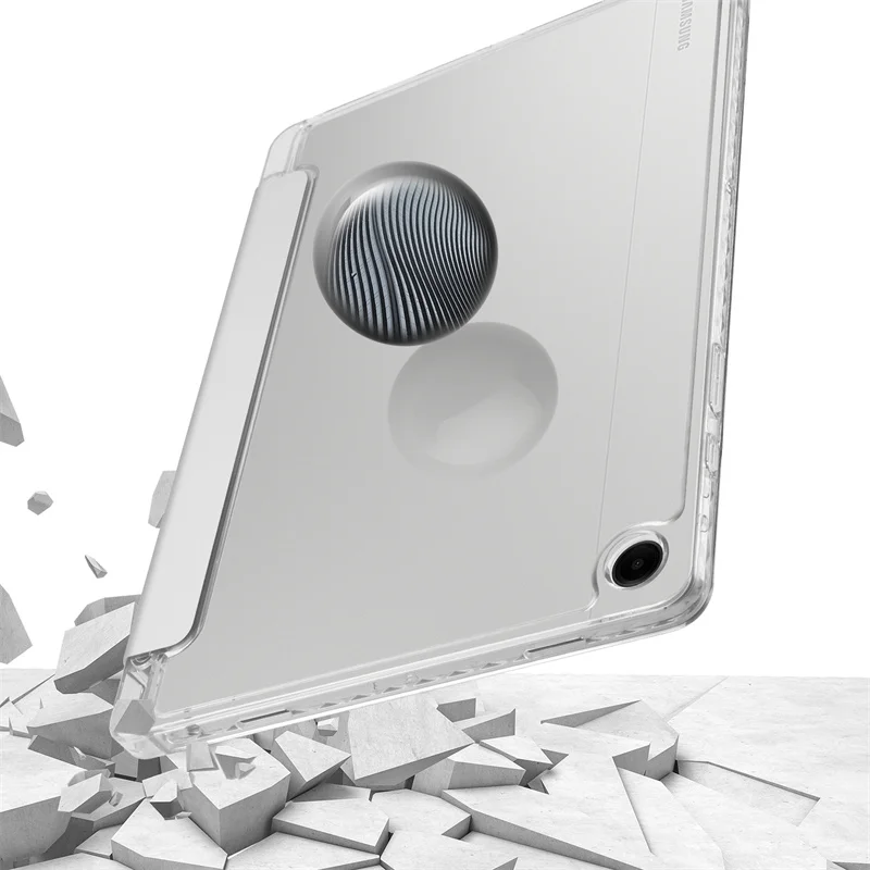 Para Huawei Matepad Pro 12,2 Funda con portalápices triple acrílico transparente contraportada dura para Funda MatePad Pro 12 2 2025 - imagen 5