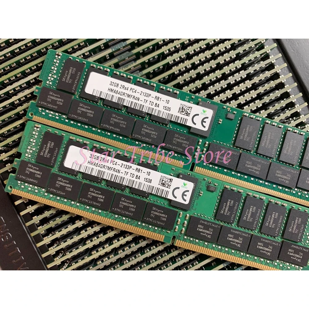 1 Uds 32GB 32G RAM 2RX4 DDR4 2133 PC4-2133P ECC REG HMA84GR7MFR4N-TF memoria - imagen 4