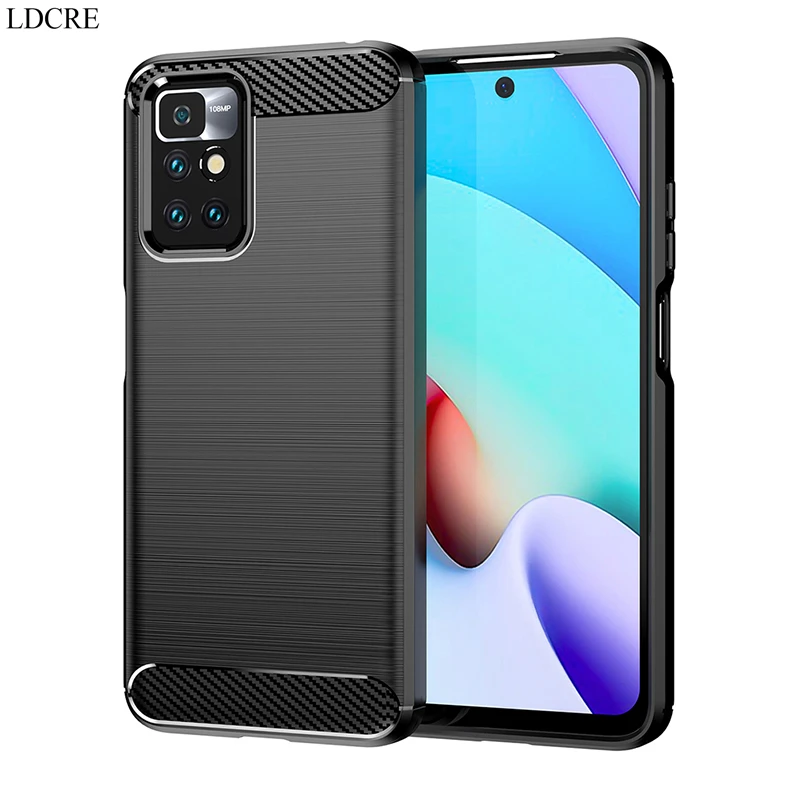 Funda de silicona suave para Xiaomi Redmi Note 11 Pro, carcasa delgada de fibra de goma TPU para Redmi Note 11