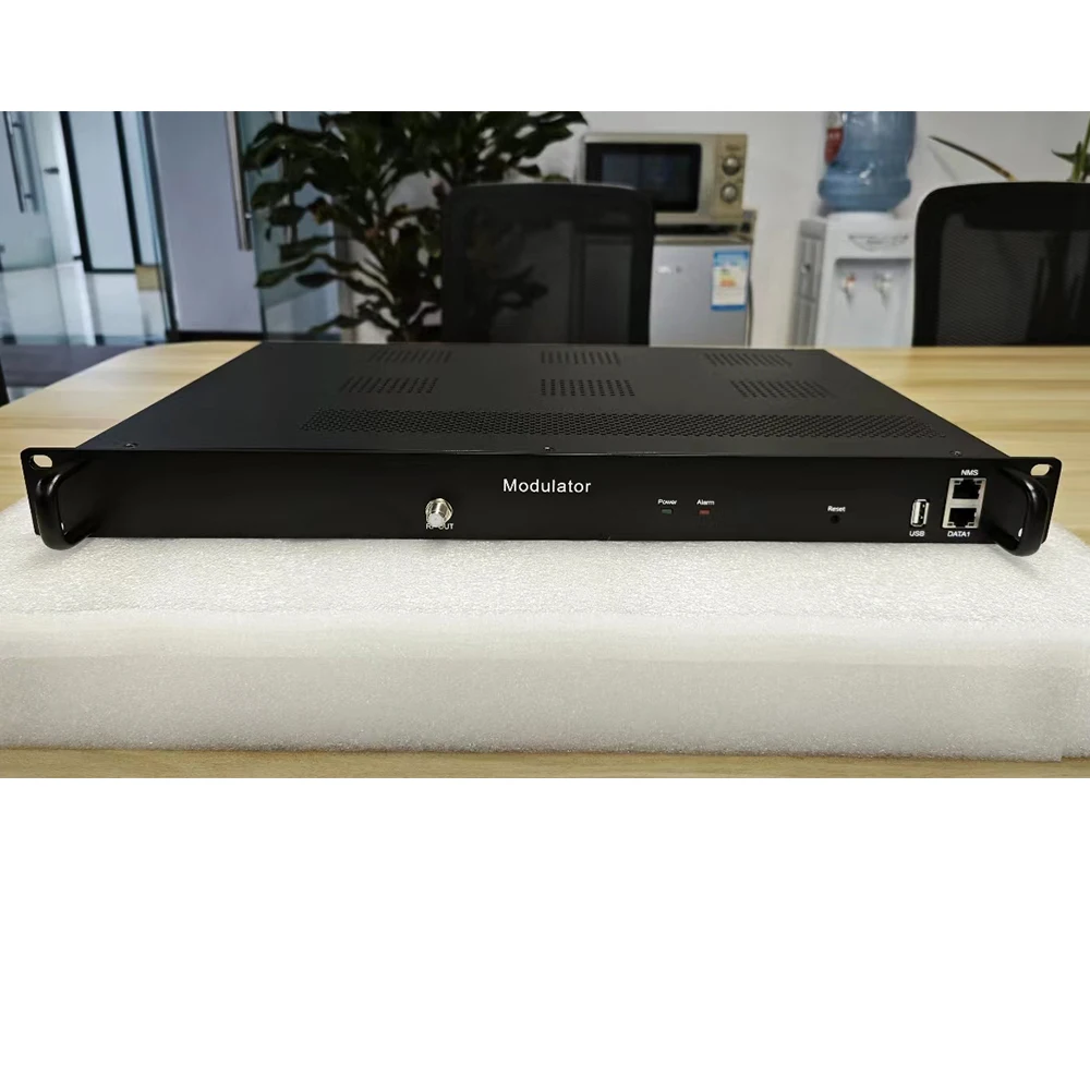 4 canales Hdmi a Rf Isdb-t Dvb-t Atsc Dvb-c H265 H264 Modulador codificador de TV digital Hdmi a Ip