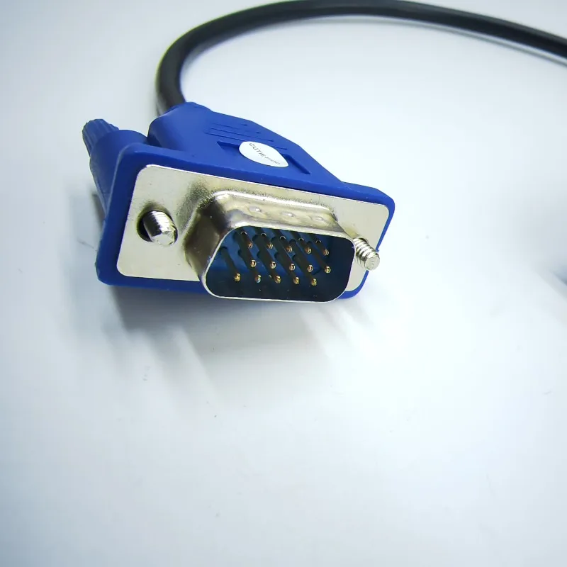 Cable VGA Macho a Macho 15 Pines – 30 cm Azul