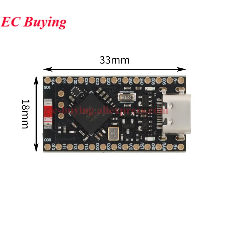 Promicro NRF52840 RP2040 Placa de desarrollo Wifi 2.4G Compatible con Bluetooth 5.0 ZigBee ¡Buen! Módulo de gestión de carga Nano V2.0 - imagen 4