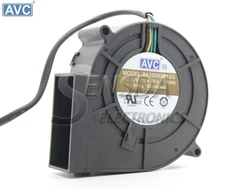 Ventilador Extractor Turbo Centrífugo 12V 4.5A – Alta Potencia para Barbacoa