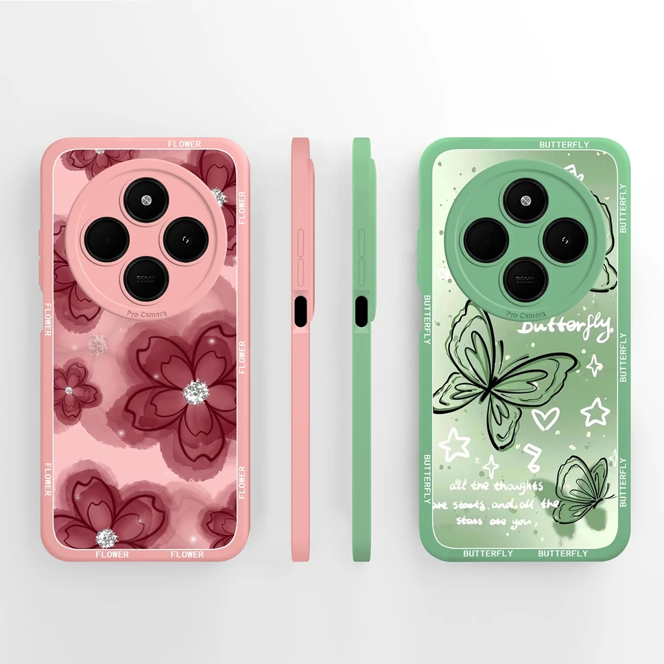 Funda para Xiaomi Redmi 14C 14R Poco C75 lindo Panda Funda protectora trasera suave para Redmi14C 14 C R Xiaomi PocoC75 4G 5G Funda Capa - imagen 2