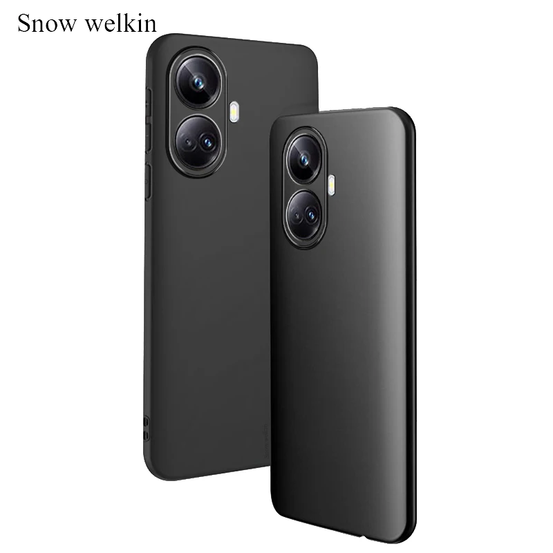 Funda de silicona suave para teléfono móvil, carcasa trasera ultrafina de TPU para Realme 10, 10S, 9, 9i, 8, 8i, 8S, 7, 7i, 6, 6S Pro Plus, 4G, 5G, SE - imagen 2