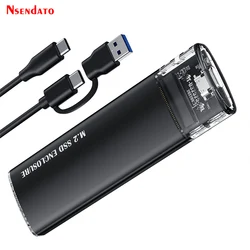 Caja externa SSD M.2 NVMe USB tipo C