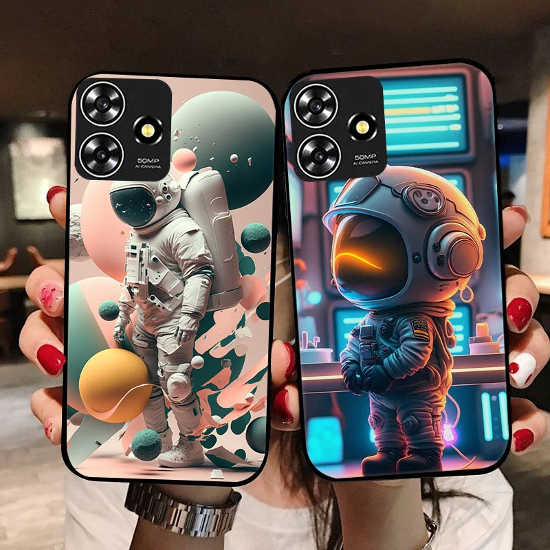 Para ZTE Blade V50 funda inteligente Fundas traseras de silicona suave a la moda para ZTE V50 diseño 4G funda de teléfono ZTE Axon 50 Lite etui Fundas - imagen 2