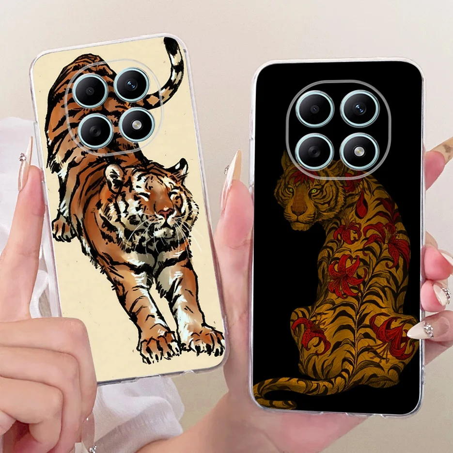 Para Xiaomi Redmi Note 15 Pro Plus funda Cool animales flores pintado funda de silicona suave para Redmi Note 15 Note15 Pro + bolsas - imagen 3