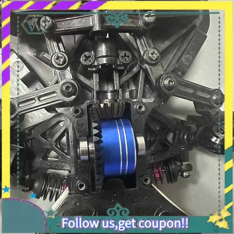 A28Q-2X XV02 TT02 TT02B Juego completo de acero de calibre 45 de engranaje diferencial + juego de engranajes principales Engranaje de acero(C) - imagen 5