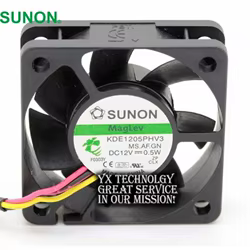 Ventilador SUNON KDE1205PHV3 5015 12V Silencioso Maglev