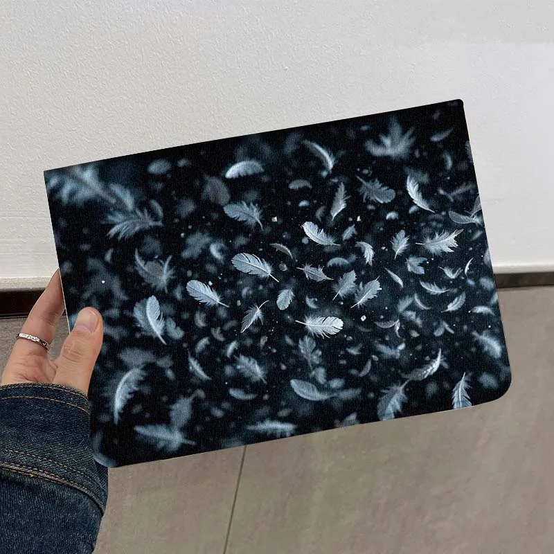 Diseño de imagen de pluma oscura para Lenovo Xiaoxin Pad Pro Tab M10 K10 Plus 3. ° Y700 Gen 11 11,2 11,5 12,7 8,8 pulgadas funda para tableta - imagen 3