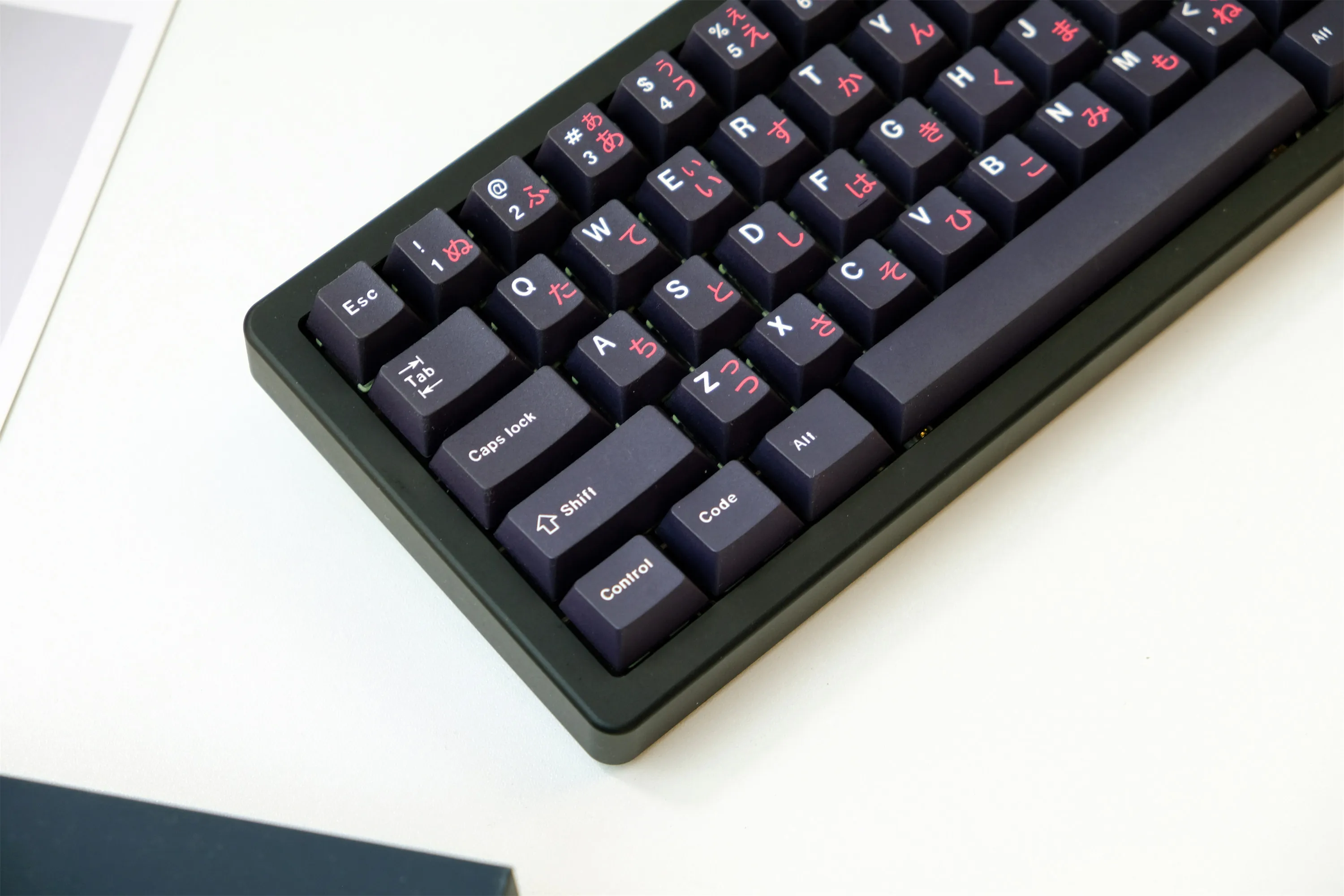 GMK-tecla roja japonesa WOB, 129 teclas PBT, perfil de cereza DYE-SUB, teclas personalizadas GMK para teclado mecánico - imagen 3