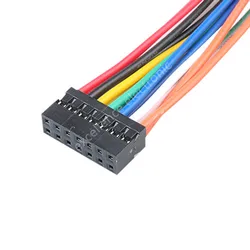 Cable DuPont Hembra 4-16 Pines 2mm 26AWG 20cm