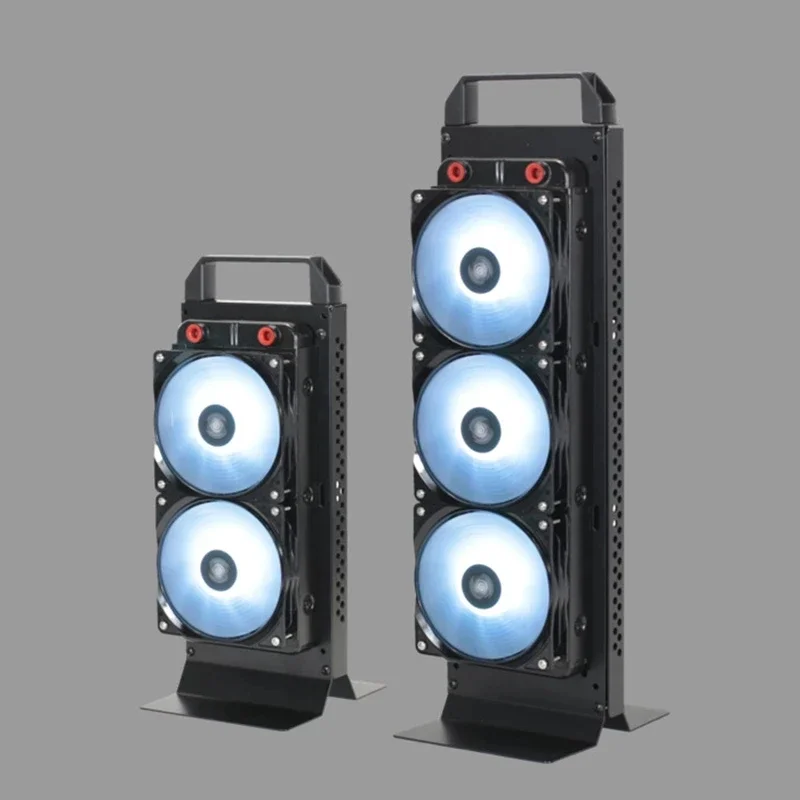 Reequipamiento externo 480X2 radiador refrigerado por agua soporte de bomba de tanque de agua para PC caja de ordenador portátil. - imagen 4