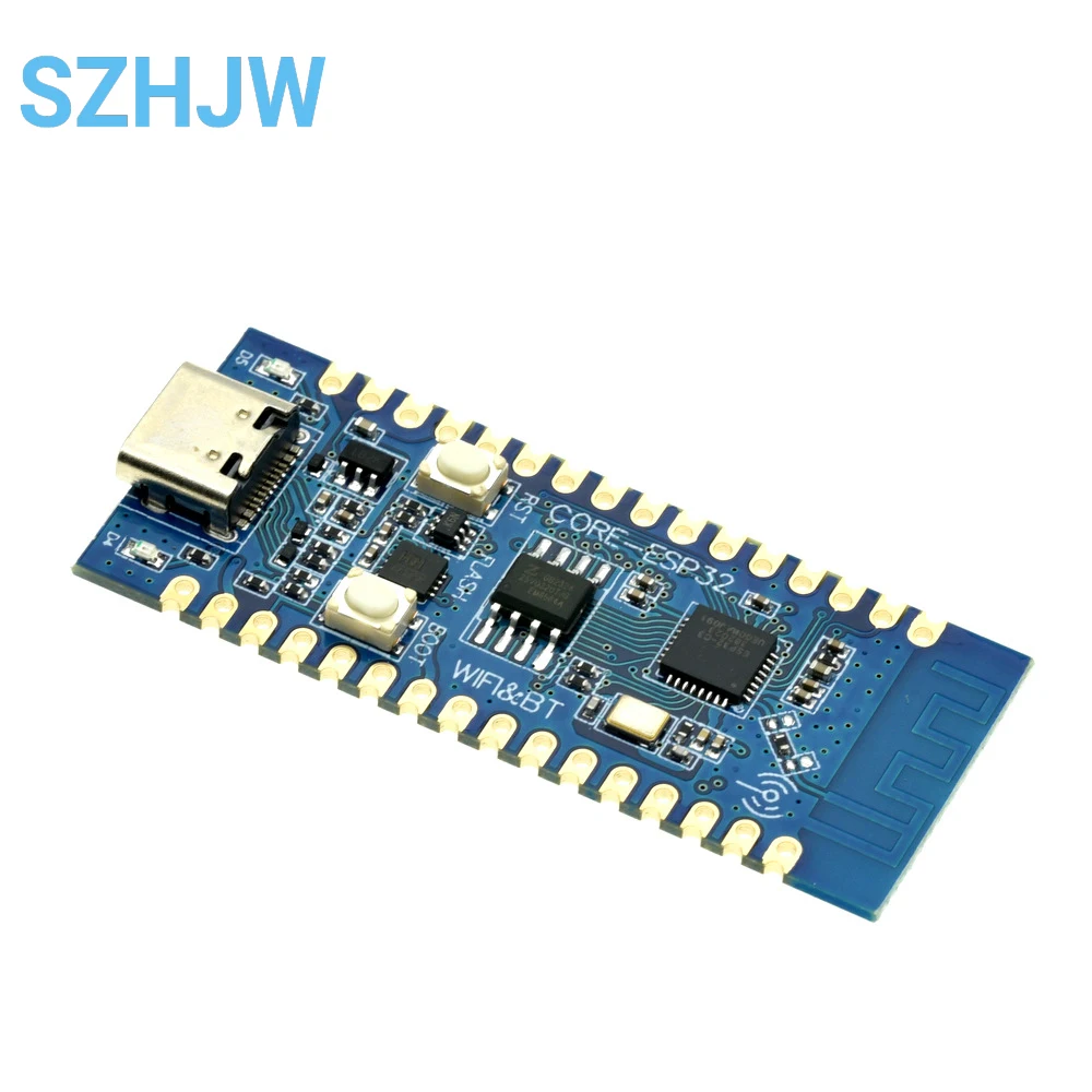 Placa de desarrollo de placa central de ESP32-C3, módulo compatible con Bluetooth, WIFI, 2,4G, CH343P, 32 pines, para verificación de la función de Chip, 1-10 Uds. - imagen 5