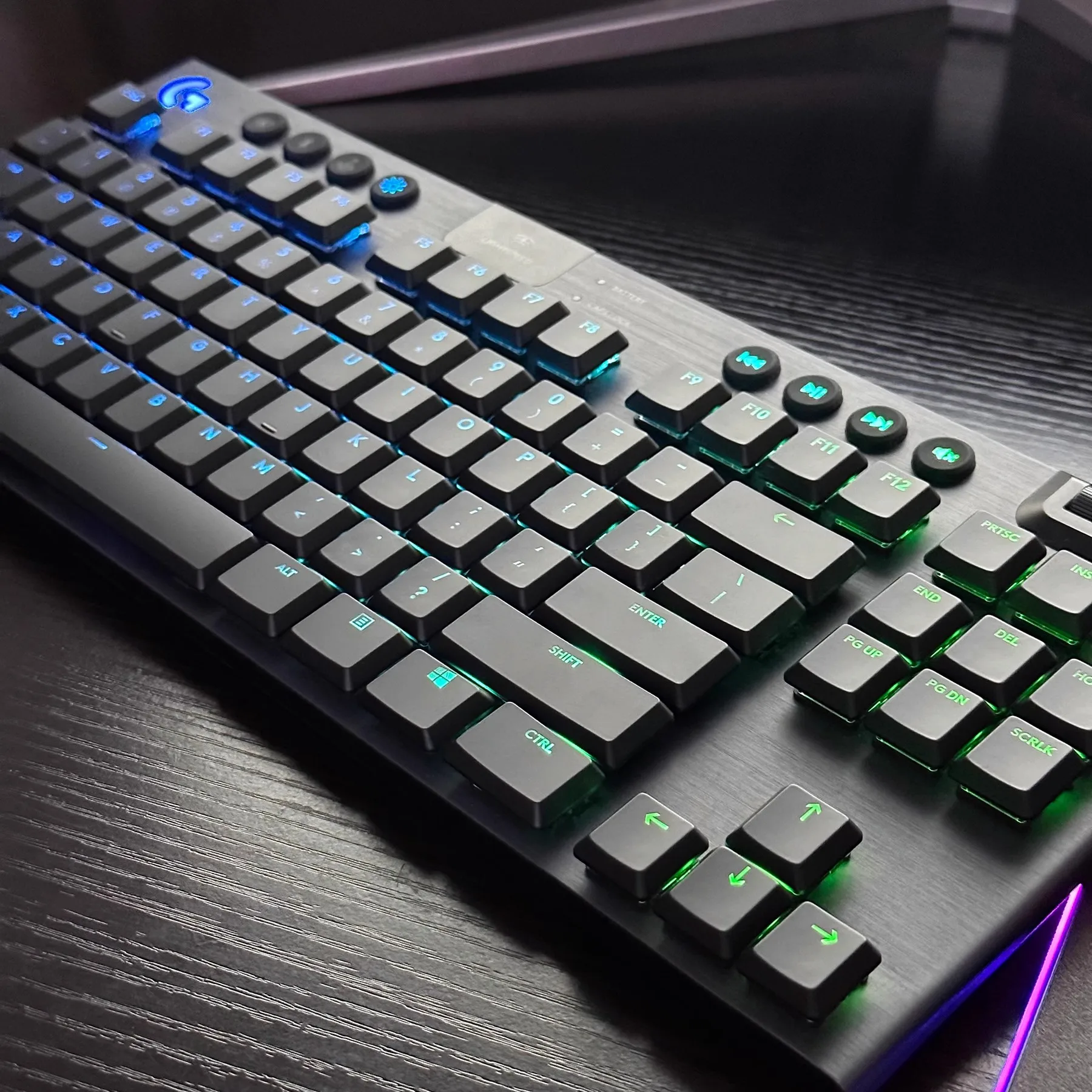1 pieza Original retroiluminado Keycap para Logitech G813 G815 G913 G915 TKL barra espaciadora ESC pestañas cambio Ctrl Win Alt WASD flecha Keycaps - imagen 5