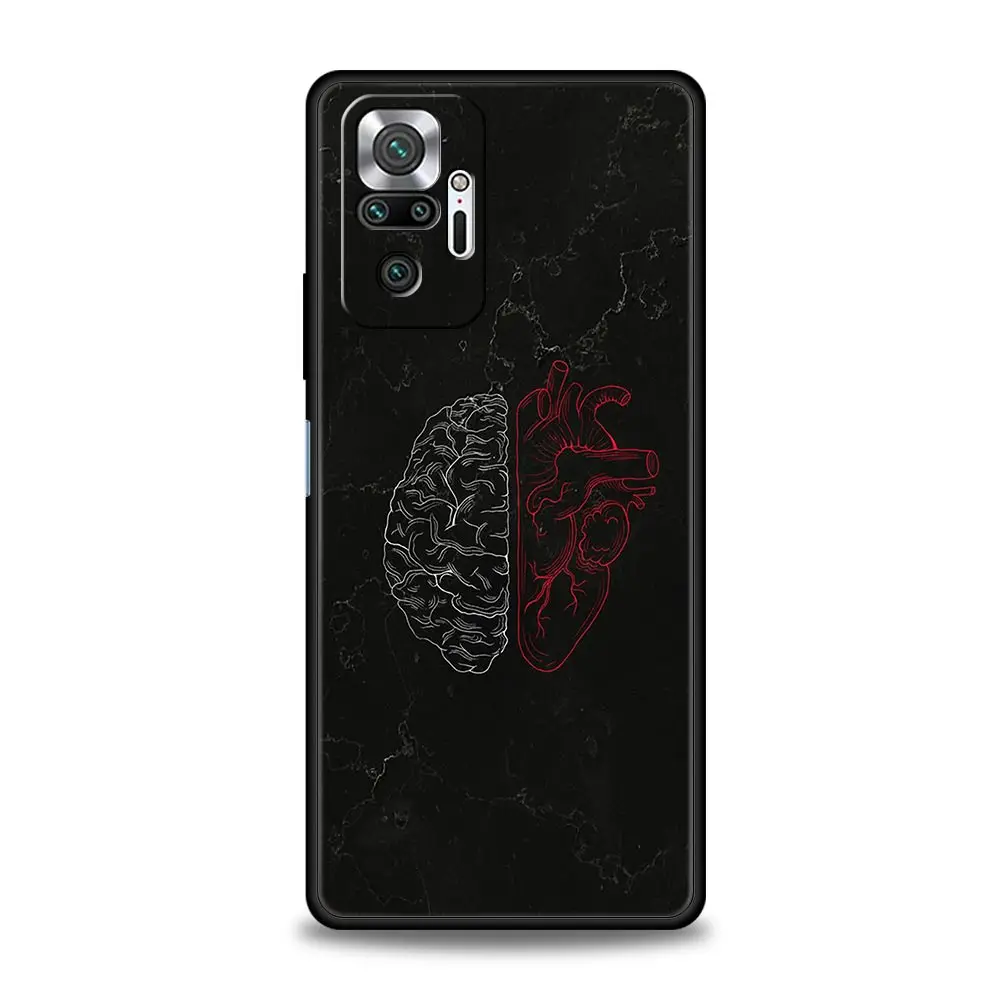 Funda de teléfono para Xiaomi Redmi Note 14 13 12 5G 11 10 Pro Plus 4G 9S 14C 13C 12C 10C 9C 9A cubierta modelo Cardiovascular corazón médico - imagen 5