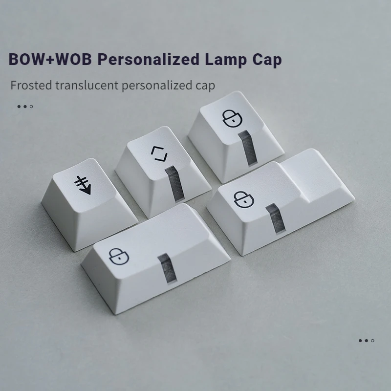 ECHOME-Tapa de teclado PBT para teclado mecánico, accesorio translúcido esmerilado, perfil de cereza - imagen 2