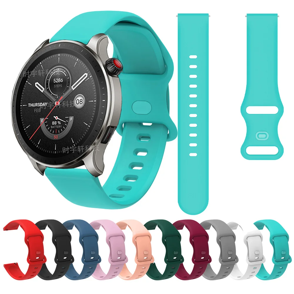 Correa de reloj inteligente de 22mm para Amazfit Balance/Cheetah Pro, Correa de reloj para Huami Amazfit GTR3 Pro/Bip 5, accesorios