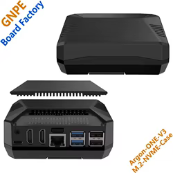 Argon ONE V3 Caja Raspberry Pi 5 SSD M.2 NVMe