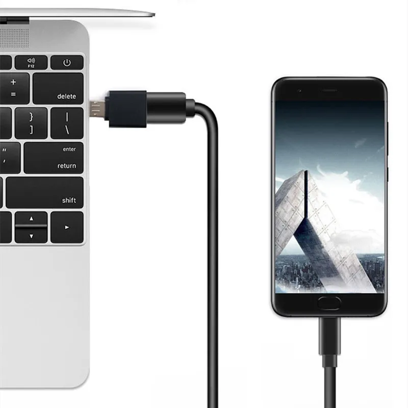 Adaptador Universal Micro USB tipo C a USB 2,0, conector OTG para teléfono, tableta, PC, convertidor, 1/2/5 piezas - imagen 4