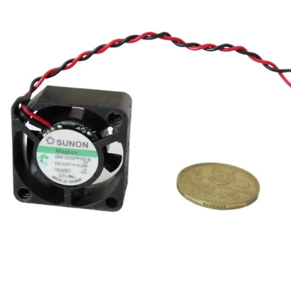 Ventilador Sunon 25mm 12V ultrasilencioso - imagen 3