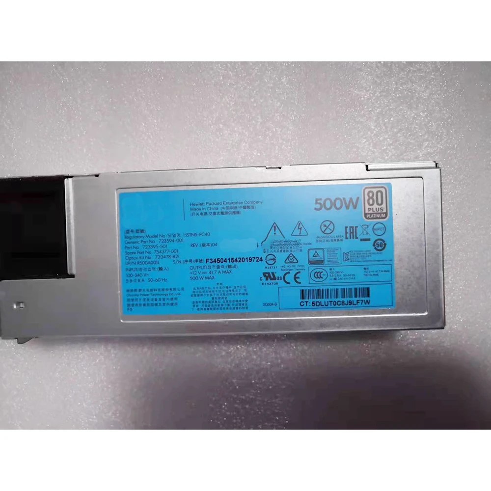 HSTNS-PC40 para fuente de alimentación del servidor HP DL360 380G9 720478 -B21 723594 -001 500W - imagen 2