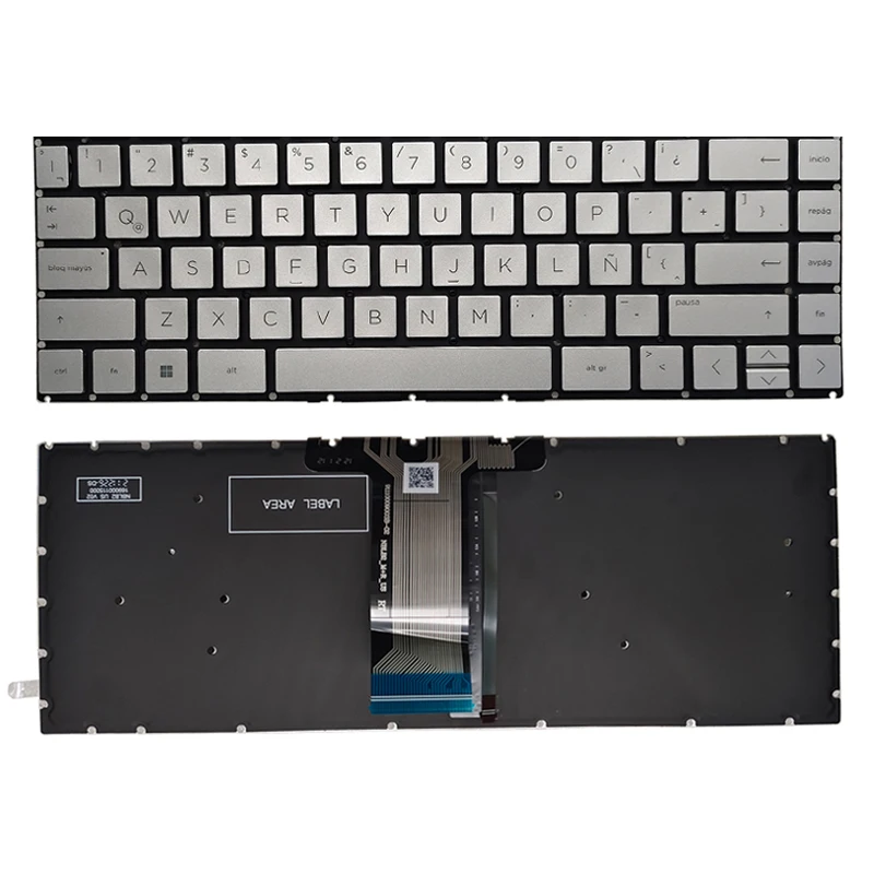 Nuevo para HP 14-CF 14S-CF 14-DF 14S-DF 14-DK 14S-CR 240 245 246 G8 340 G5 G7 teclado para ordenador portátil US/latino - imagen 3